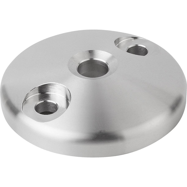 Plate, Form:C Stainless Steel, D=100